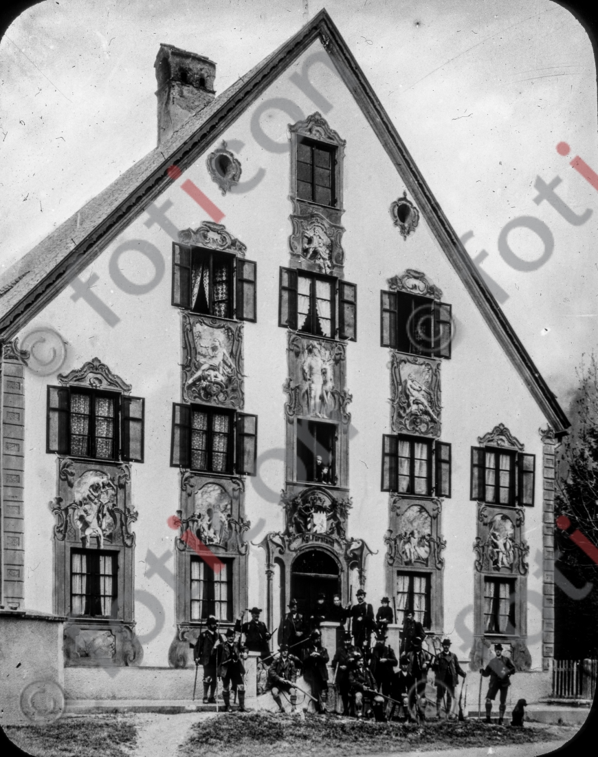 Forsthaus | Forsthaus - Foto foticon-simon-105-026-sw.jpg | foticon.de - Bilddatenbank für Motive aus Geschichte und Kultur